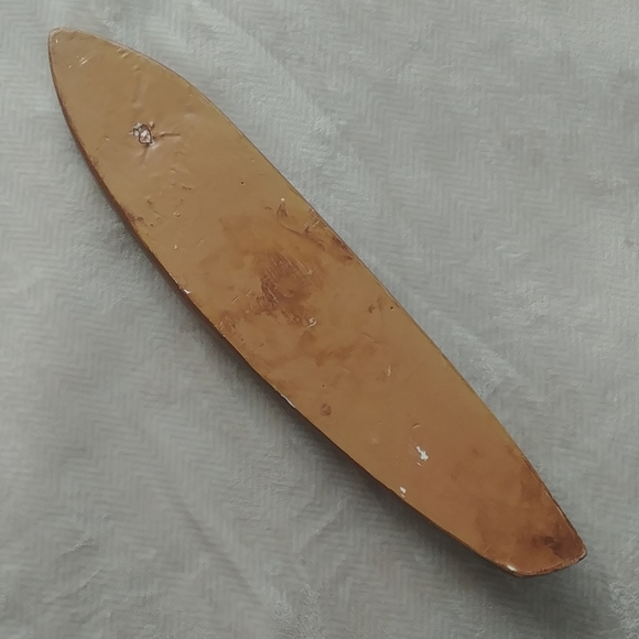 Vintage MCM chalkware Music Muse wall hanging - Picture 4 of 9